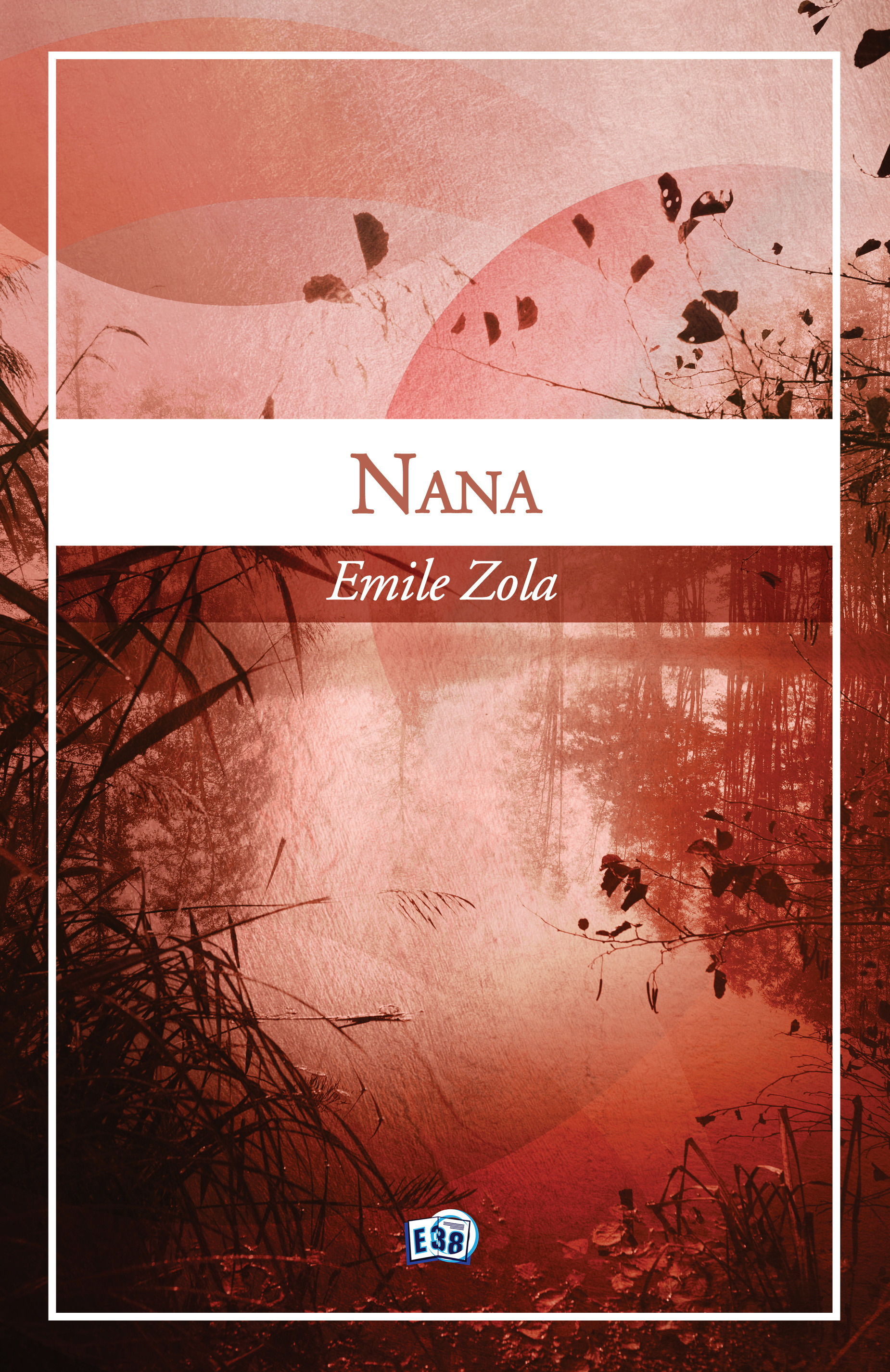 ebook cover of Nana, by Emile Zola