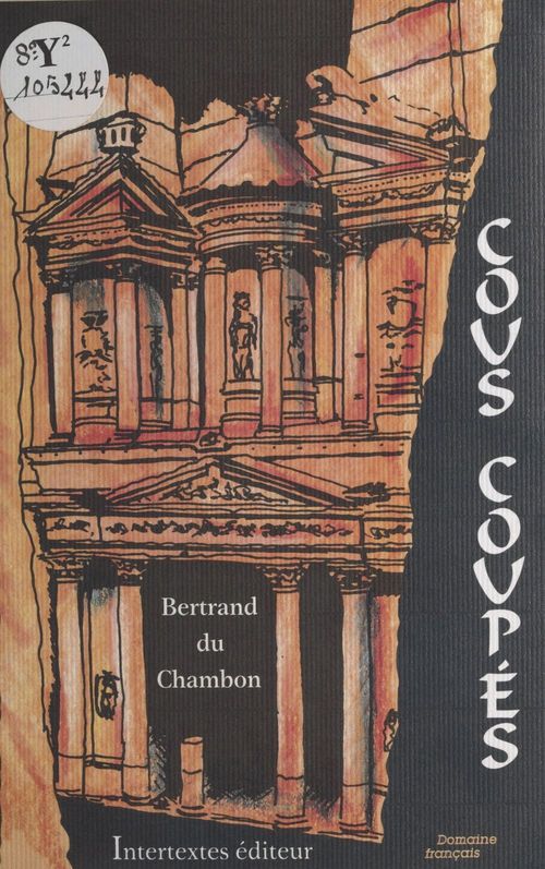 ebook cover of Cous coupés, by Bertrand Du Chambon