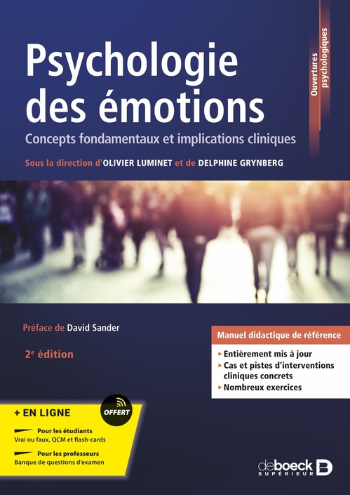 ebook cover of Psychologie des émotions : Série LMD, by Collectif