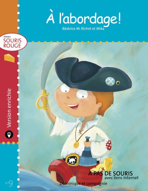 Couverture ebook de À l´abordage ! - version enrichie, de Béatrice m. Richet