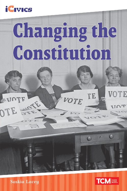 ebook cover of Changing the Constitution, by Elise Wallace