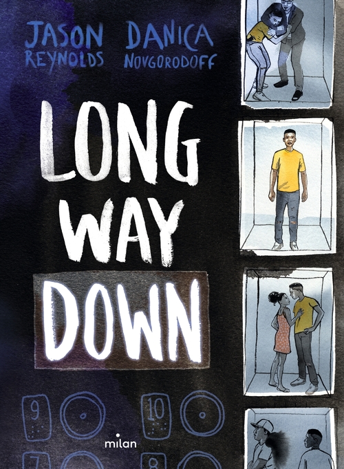 Couverture ebook de Long way down, de Insa Sané, Jason Reynolds