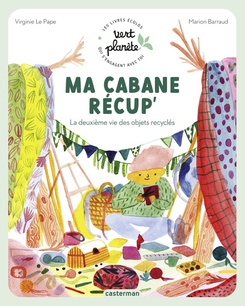 ebook cover of Vert Planète - La deuxième vie des objets recyclés, by Virginie Le pape, Marion Barraud