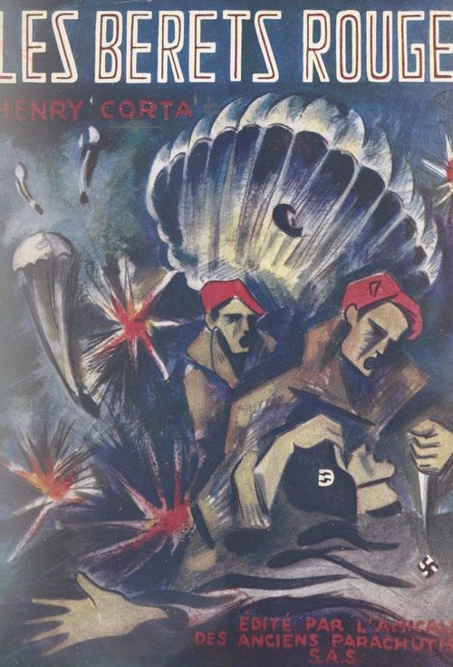 Couverture ebook de Les bérets rouges, de Henry Corta