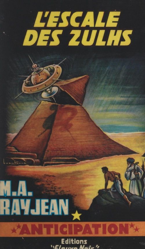 Couverture ebook de L'escale des Zulhs, de Max-André Rayjean
