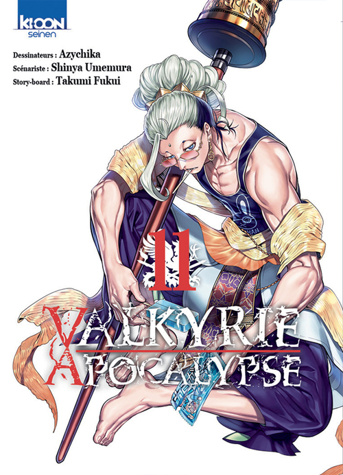 Couverture ebook de Valkyrie Apocalypse T11, de Takumi Fukui
