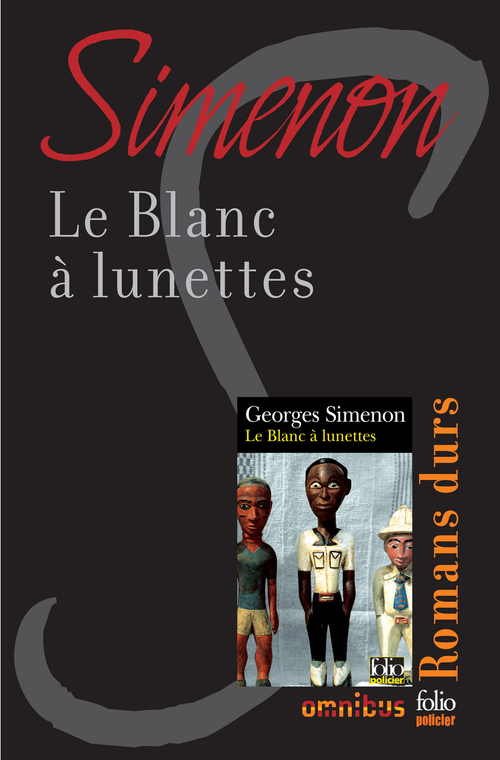 Couverture ebook de Le Blanc à lunettes, de Georges Simenon