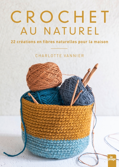 Couverture ebook de Crochet au naturel, de Charlotte Vannier