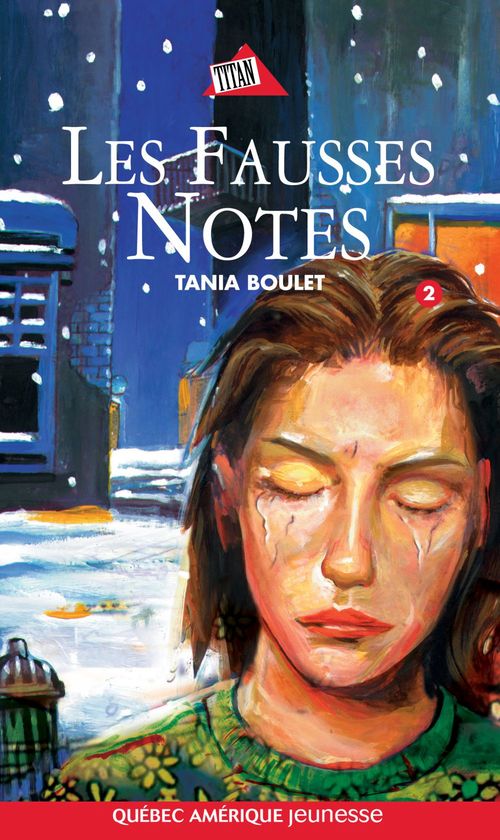 Couverture ebook de Maxine 02 - Les Fausses Notes, de Tania Boulet