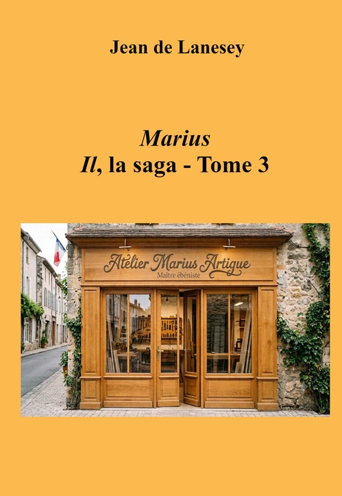 Couverture ebook de Marius - Il, la saga - Tome 3, de Jean de Lanesey
