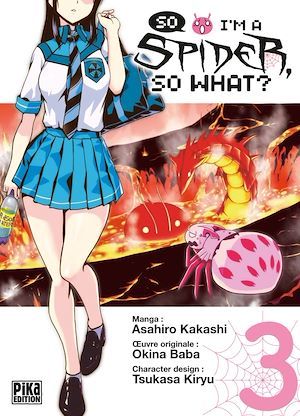 ebook cover of So I'm a Spider, So What? T03, by Asahiro Kakashi