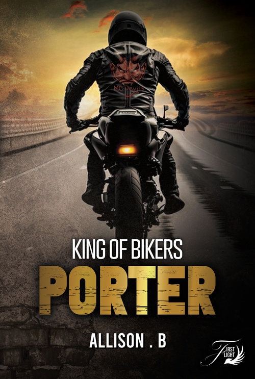 ebook cover of King of bikers Porter, by Allison B