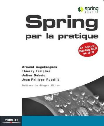 ebook cover of Spring par la pratique - Spring 2.5 et 3.0, by Cogoluegnes/Templier