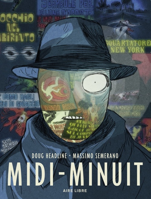 ebook cover of Midi-Minuit, by Doug Headline, Massimo Semerano