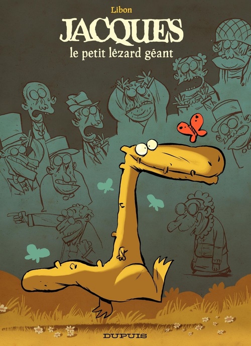 Couverture ebook de Jacques le petit lézard géant - Tome 1 - Le petit lézard géant 1, de Libon