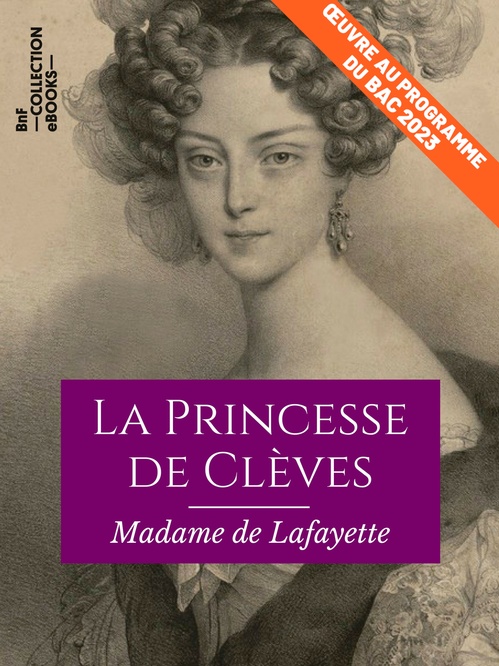 Couverture ebook de La Princesse de Clèves, de Madame de Lafayette