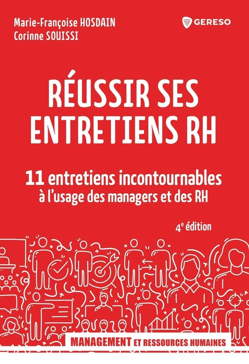 ebook cover of Réussir ses entretiens RH, by Corinne Souissi, Marie-Françoise Hosdain