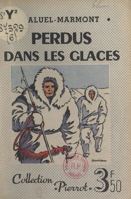 Couverture ebook de Perdus dans les glaces, de Paluel-Marmont