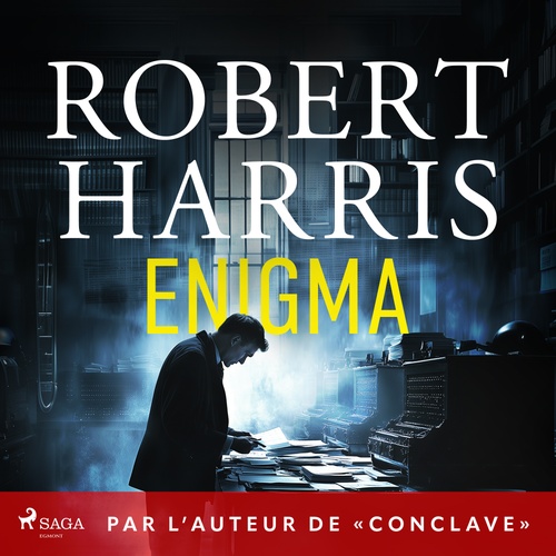 audiobook cover of Enigma, by Robert Harris