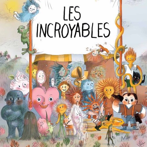 Couverture audiobook de Les incroyables, de Clotilde Perrin