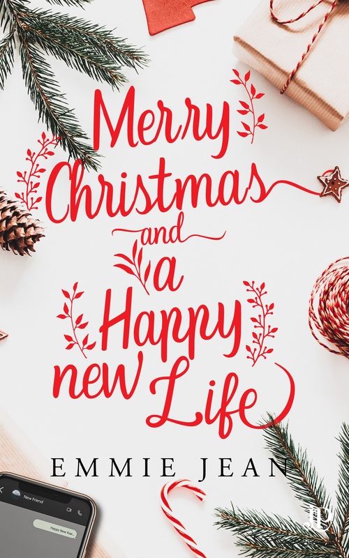 Couverture ebook de Merry Christmas and a Happy New Life, de Emmie Jean