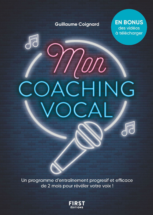ebook cover of Mon coaching vocal, by Guillaume Coignard