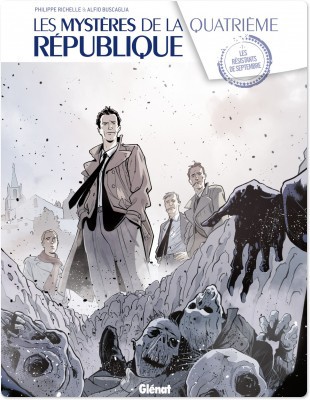ebook cover of Les Mystères de la 4e République - Tome 01, by Philippe Richelle, Alfio Buscaglia