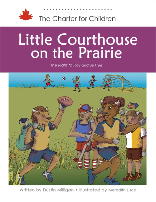 ebook cover of Little Courthouse on the Prairie, by Dustin Milligan
