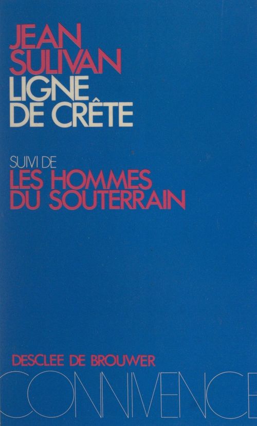 Couverture ebook de Ligne de crête, de Jean Sulivan
