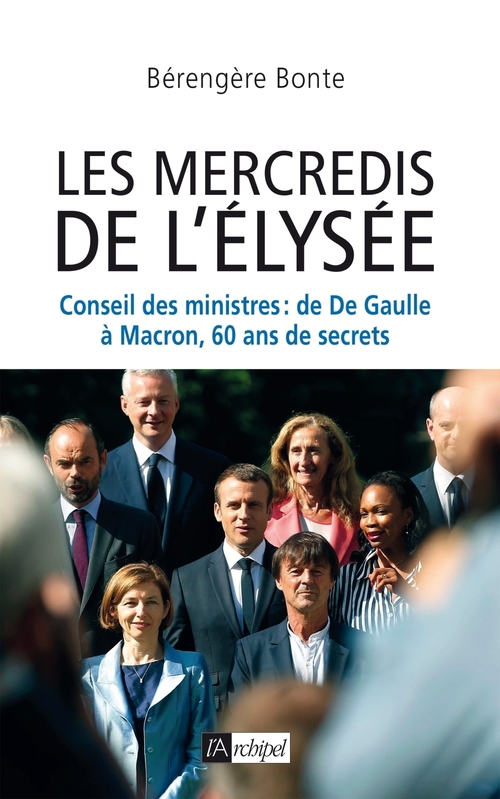 ebook cover of Les mercredis de l'Elysée, by Bérengère Bonte
