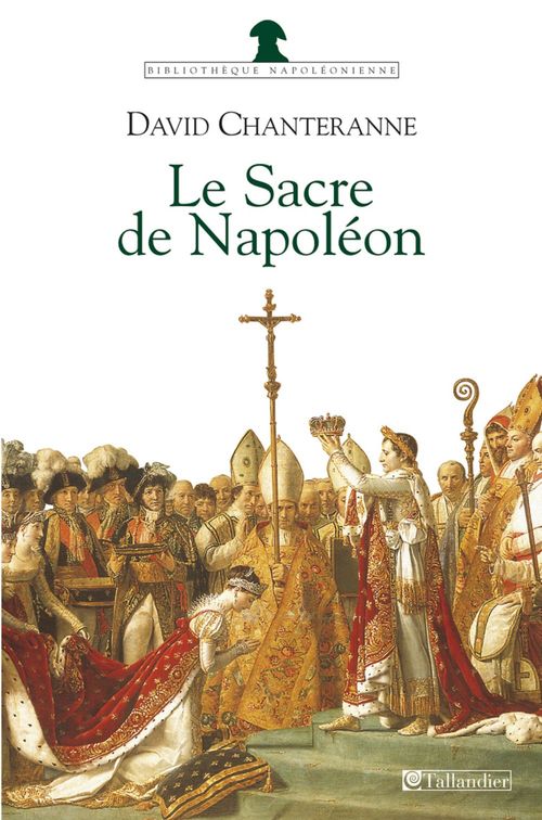 Couverture ebook de Le Sacre de Napoléon, de David Chanteranne