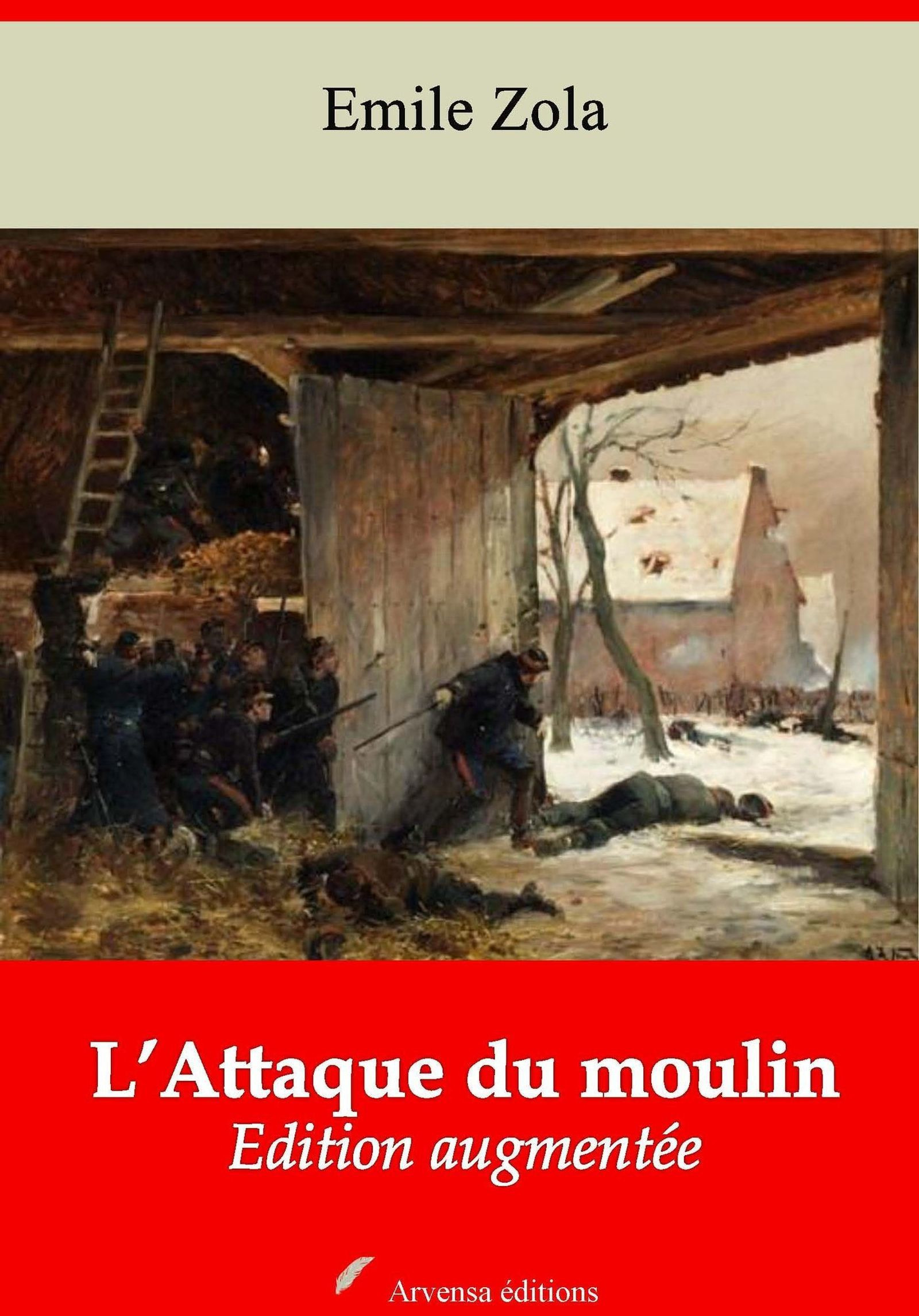 Couverture ebook de L´Attaque du moulin - suivi d'annexes, de Emile Zola