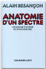 Couverture ebook de Anatomie d'un spectre, de Alain Besançon