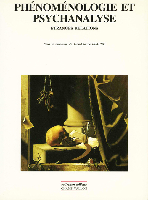 Couverture ebook de Phénoménologie et psychanalyse, de Jean-Claude Beaune