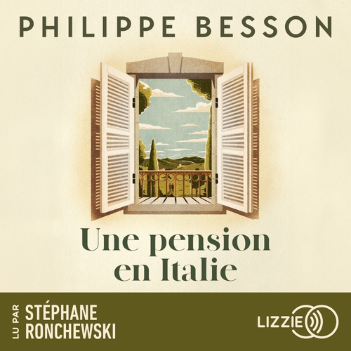Couverture audiobook de Une pension en Italie, de Philippe Besson