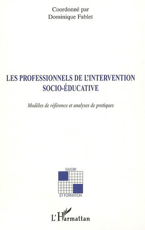 ebook cover of Les professionnels de l'intervention socio-éducative, by Dominique Fablet