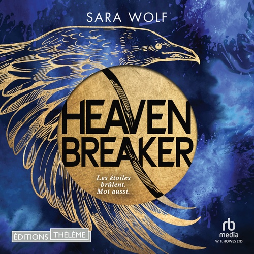 audiobook cover of Heavenbreaker, by Sara Wolf