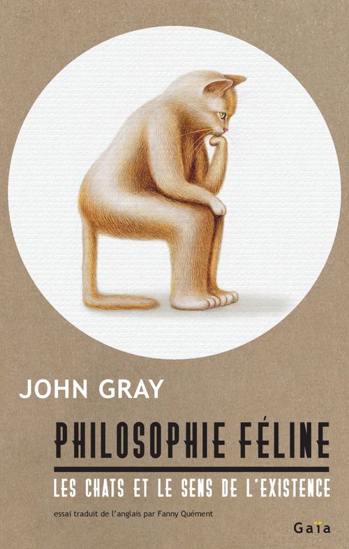 ebook cover of Philosophie féline, by John Gray