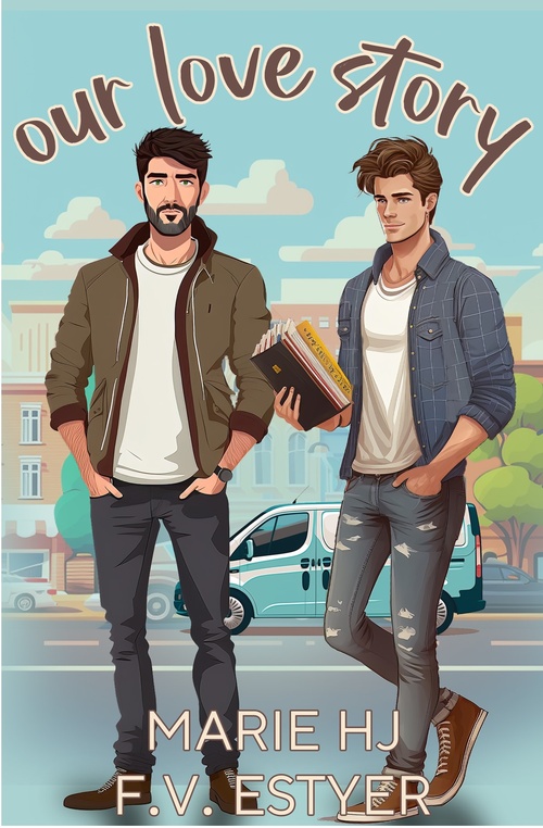 Couverture ebook de Our Love Story, de Marie Hj, Fv Estyer