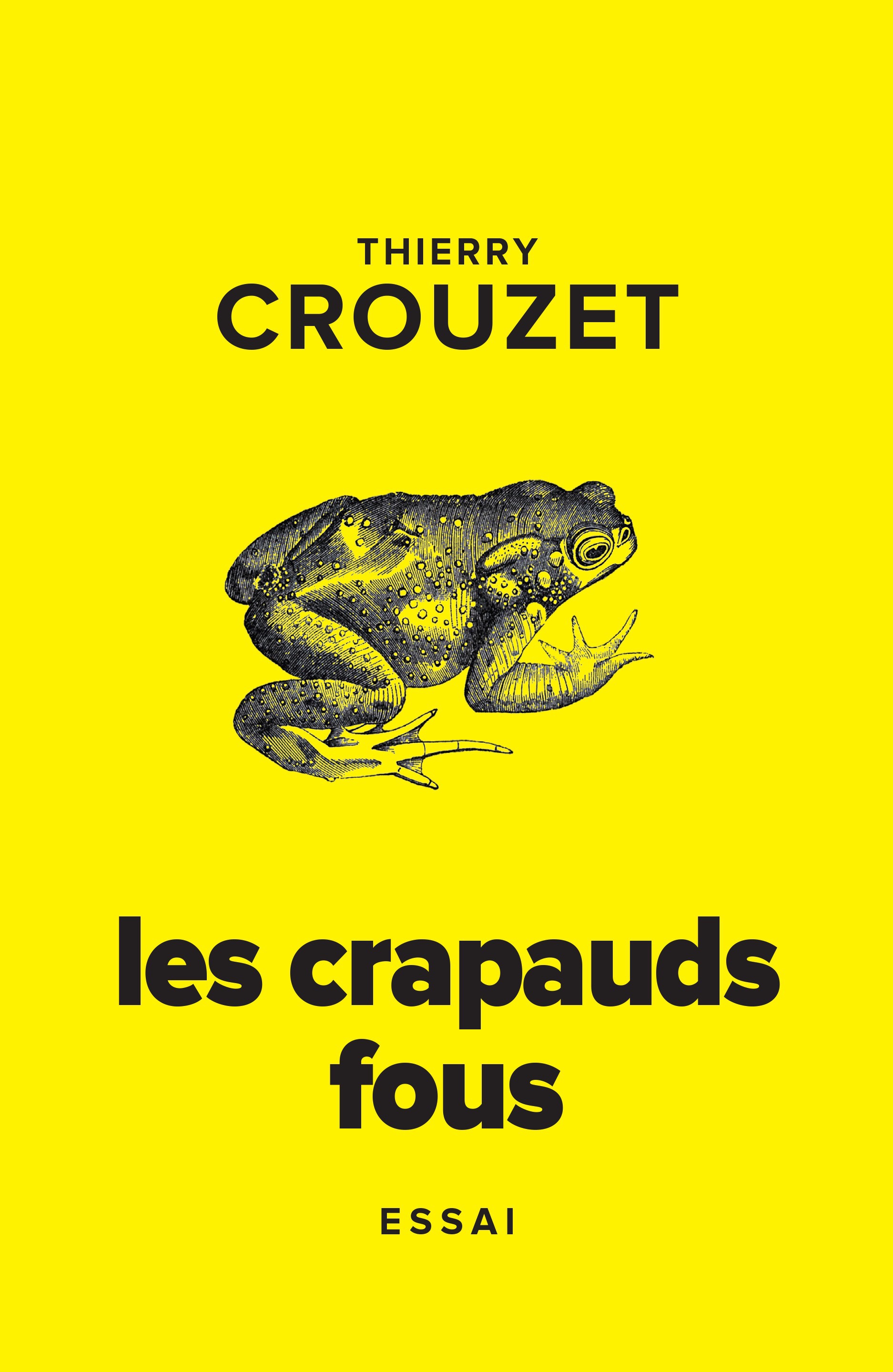 Couverture ebook de Les crapauds fous, de Thierry Crouzet