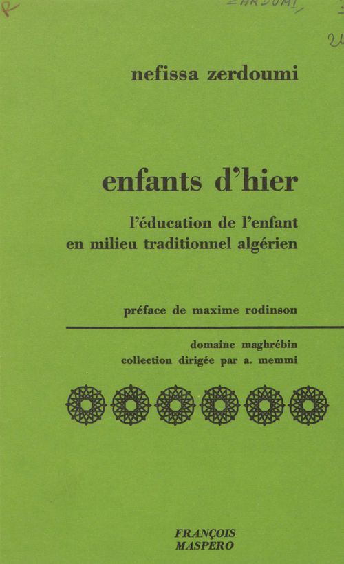 ebook cover of Enfant d'hier, by Nefissa Zerdoumi