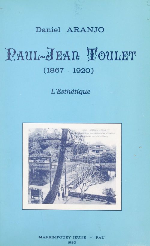 Couverture ebook de Paul-Jean Toulet (1867-1920), de Daniel Aranjo