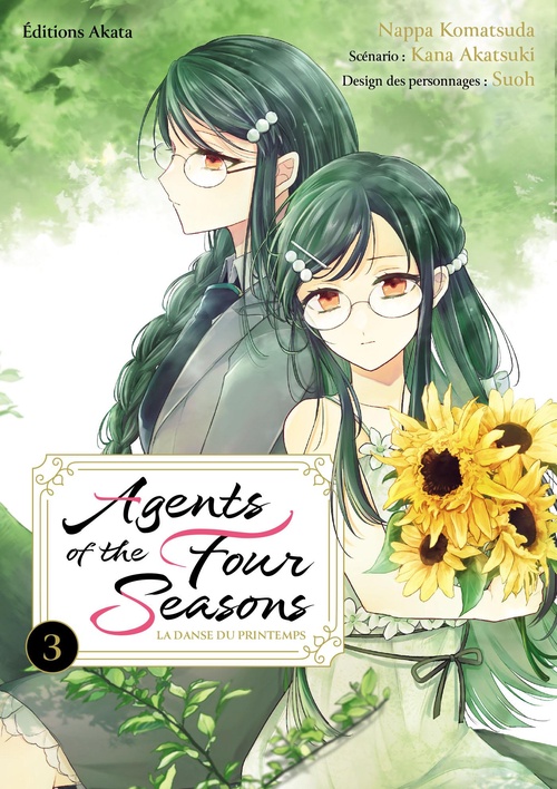 Couverture ebook de Agents of the Four Seasons - Tome 3 (VF), de Kana Akatsuki, Nappa Komatsuda, Suo