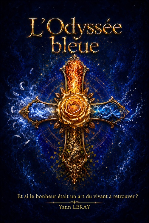 Couverture ebook de L'Odyssée bleue, de Yann Leray