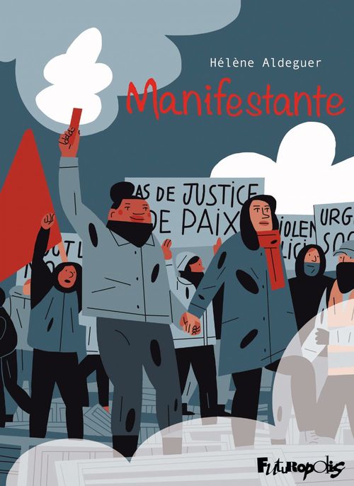 ebook cover of Manifestante, by Hélène Aldeguer