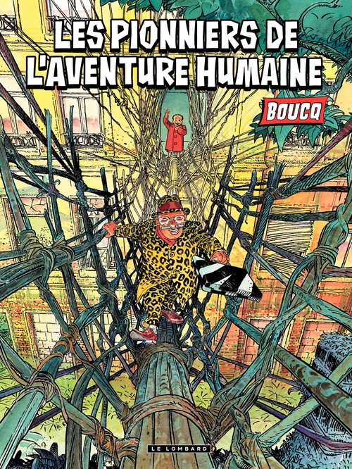 Couverture ebook de Les pionniers de l'aventure humaine, de François Boucq