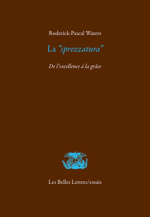 ebook cover of La "sprezzatura", by Roderick-Pascal Waters