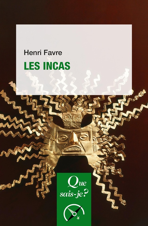 ebook cover of Les Incas, by Henri Favre