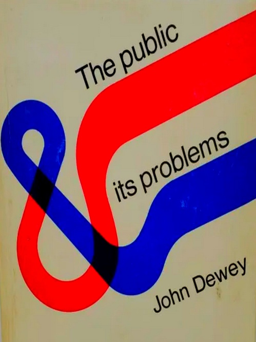 ebook cover of The Public and Its Problems, by John Dewey