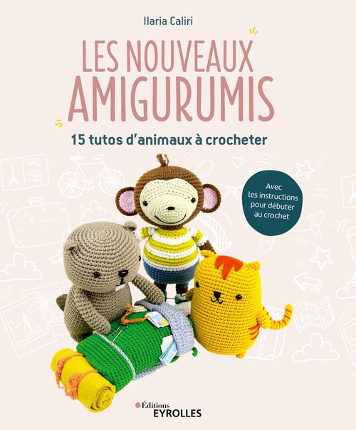 Couverture ebook de Les nouveaux amigurumis, de Collectif